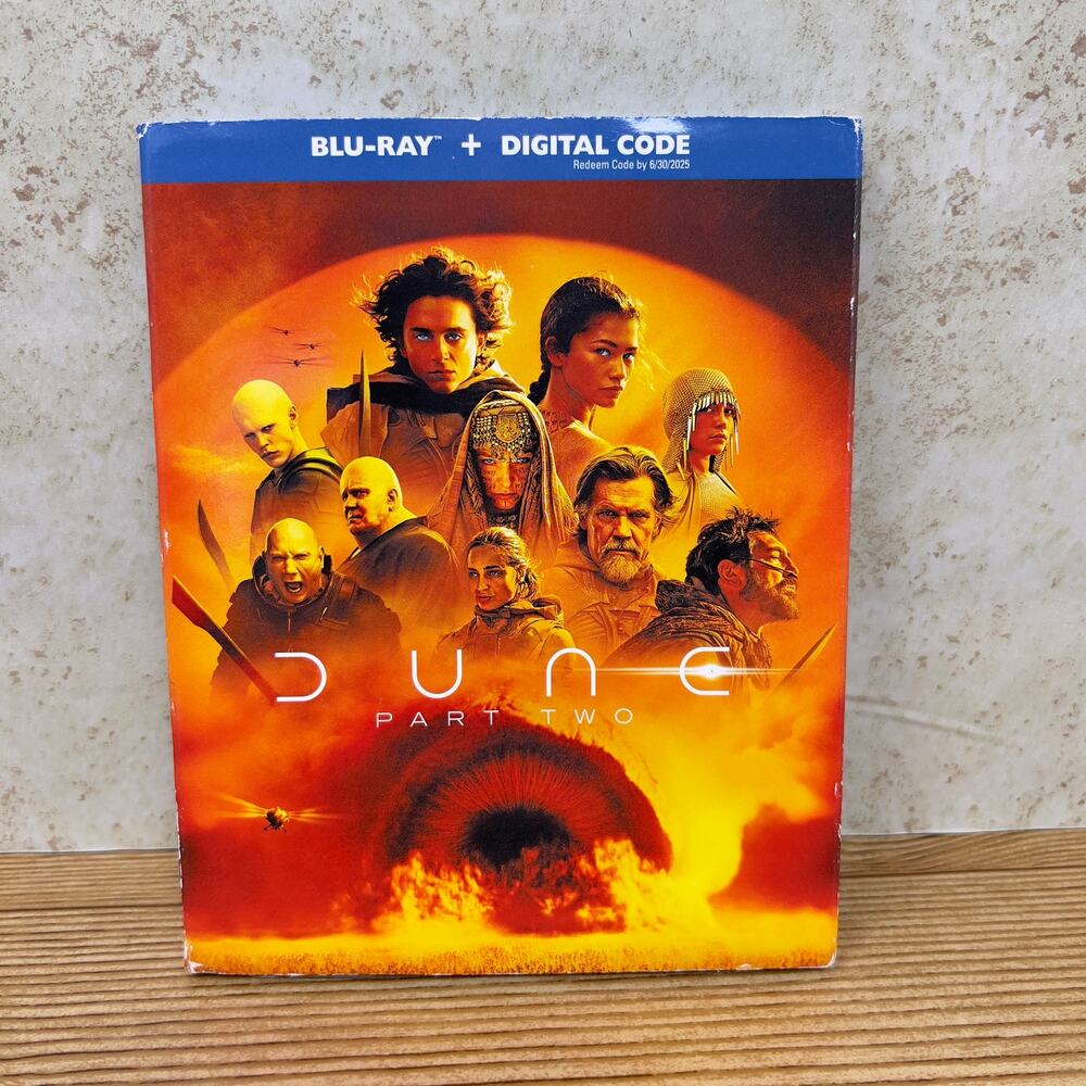 Dune: Part Two (Blu-ray & Digital, 2024) with Slipcover - NEW!
